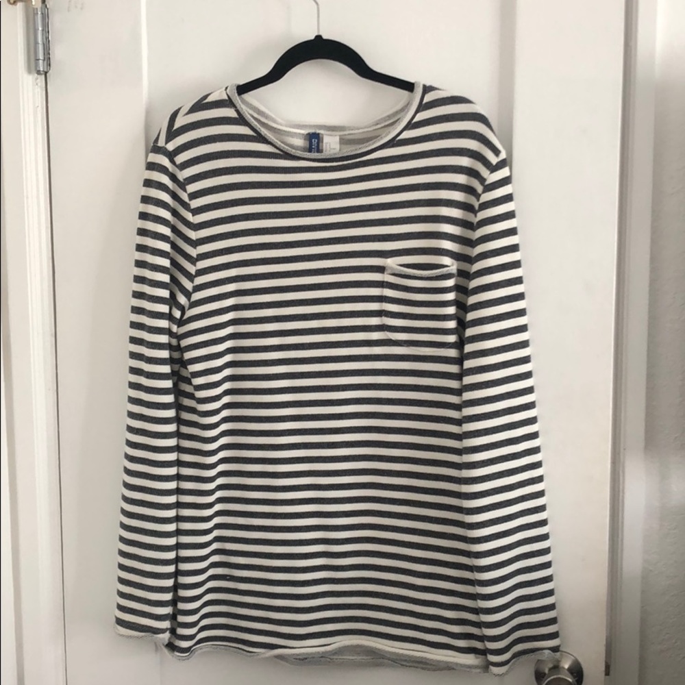 H&M striped long sleeve